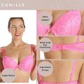Elegant in Black - Soft Comfortable Net Pushup Foam Bra For Alluring Women And Girls - Best Fitting.