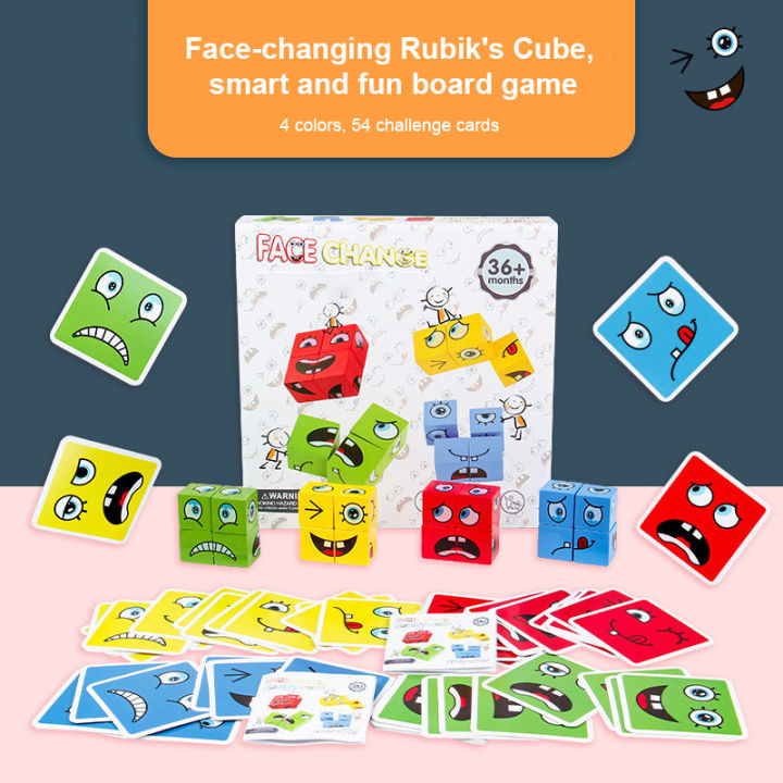 Rubik's%20cube%20building%20block%200.3%20children's%20intellectual%20parent-child%20board%20game%20wooden%20challenge%20level%20toy%20high%20quality%20-%20Image%202