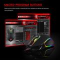 Motospeed V30 RGB Gaming Mouse Gamer Programming 3500DPI USB Computer Wried Optical Mice Backlit Breathing LED for PC Laptop Gam. 