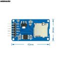 【YIYANGMAOYI111】1pcs/lot Micro SD card TF card reader module SPI inters with level converter chip. 
