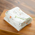 2YK face towel, 6 layers of gauze, washed cotton, towel, hand and face towel, non-fluorescent, infants and young children can be used.