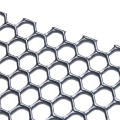 Reusable Plastic Chicken Wire Fence Mesh(Black). 