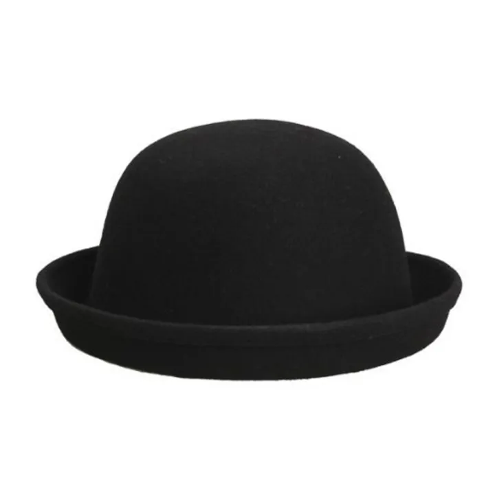 Black%20Synthetic%20Dhoom%203%20Bowler%20Felt%20Round%20Hat%20For%20Men%20-%20Image%207