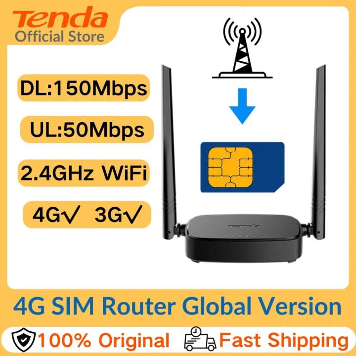 Tenda 4G SIM WIFI Router 4G03 Pro Mobile WiFi Router 3G/4G Wireless ...