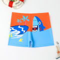 Cartoon boy swimsuit baby swimsuit good fabric boy small, medium and big children's swimming trunks, a substitute children's swimming trunks. 