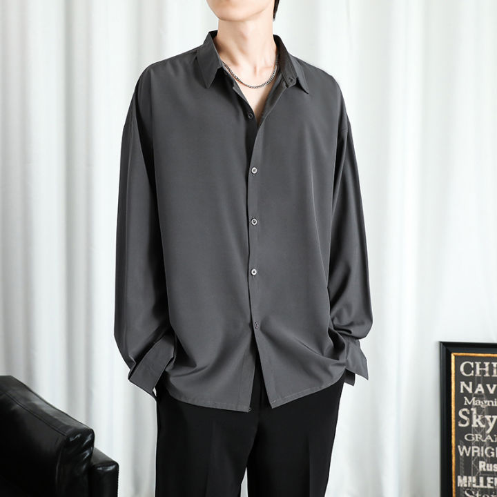 Shirt%20Men%20Solid%20Long%20sleeved%20Shirt%20For%20Men%20Korean%20Fashion%20Shirts%20Comfortable%20Blouses%20Casual%20Loose%20Classic%20Single%20Breasted%20Shirt%20-%20Image%204