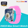 KW19 max .5D Curve Infinity Full HD IPS Display multicoloured double strap apple watch Series 9 watch for men women children. 