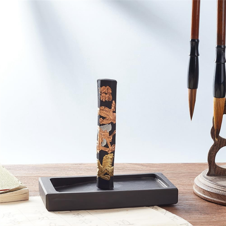Chinese%20Calligraphy%20Rectangle%20Dragon%20Phoenix%20Pattern%20Sets%20Traditional%20Chinese%20Ink%20Stones%20+Ink%20Stick%201Set%20-%20Image%206