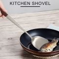 Wok Spatula and Ladle Tool Set, 17 Inches Spatula for Wok, Stainless Steel Wok Spatula.