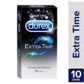 Durex Extra Time Condoms - 10 Pieces.