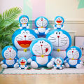 Doraemon doll robot cat doll jingle bell cat doll blue fat man hug pillow plush toy birthday gift female.