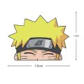Naruto Peek Sticker Diffuse Sticker Paper Sasuke Car Sticker Waterproof Laptop Window PVC Anime Sticker. 