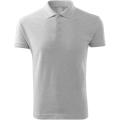 Premium Ash Color Half Sleeve Men's Polo T-Shirt by Men - Polo T Shirt for Men.