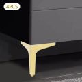 4 Modern Furniture Sofa Metal Legs DIY Replacement Parts Set of 4pcs/kit.