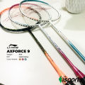 Malaysia Imported Li-Ling AxForce 9 Unstrung Badminton Smash Racket- iSports. 