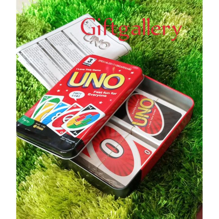 Uno Card Metal Box