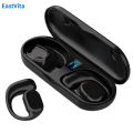 JS270 Wireless Headphones Bone Conduction Waterproof Open Ear Hanging Earbuds Noise Canceling Stereo Bluetooth 5.3 Earphone. 