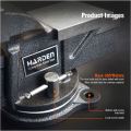 Harden 4" Heavy Duty Universal Vice Swivel With Anvil, Vertex Rotating Table Bench Vice 600609. 