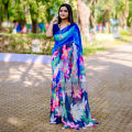 Chanderi Silk Digital Printed tassel Saree Soft and comfortable 13 Hand Saree For Women.