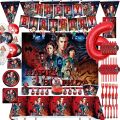 Stranger Things Birthday Party Decoration Balloon Disposable Tableware Plate Gift Bag Backdrop Stranger Things Party Supplies. 