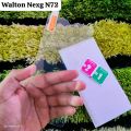 Walton NEXG N72 Screen Protector Gorila Glass Antic Smooth Touch High Quality Best Tempered Protector NEXG N72 6.8 Dot Notch Display.