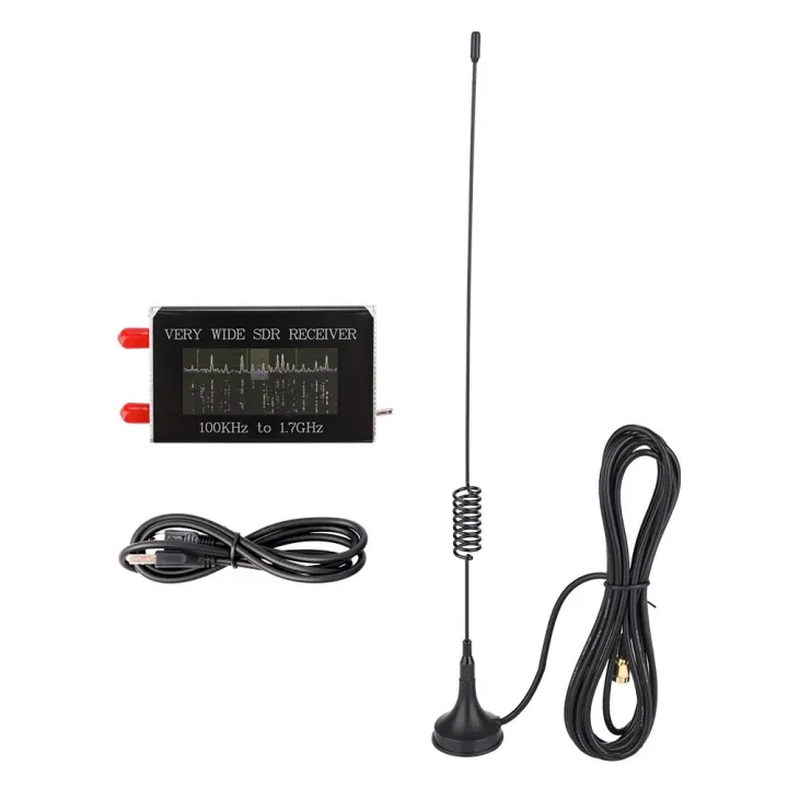RTL-SDR Upconverter USB Tuner Receiver RTL2832U+R820T Tu 100KHz-1.7GHz Full Band