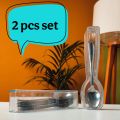 Modern Transparent Spoon Holder for Kitchen - Sleek & Stylish Design-D Shop. 