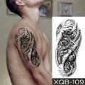 Waterproof Temporary Tattoo Sticker Mechanical Robot Gear Flash Tattoos 3D Bionic Electricity Body Art Arm Tatoo Women Men.