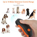 D2 Anti Barking Device Dog Bark Control Behavior Training Rechargeable Tool Suitable for Small Medium Large Size Dogs 10m Control Range LED Indicate Indoor and Outdoor Deterrent System. 
