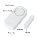 Door Opening Sensor Doorbell Wireless Time Delay Door Alarm Anti-theft Door Window Security Alarm Refrigerator Alarm Door Sensor. 