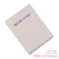 50PCS Hairpin Packaging Cards Necklace Display Cards With Bags Jewelry Display Cards Self-Seal Bags Paper Label Tags Luyo.