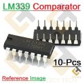 5Pcs LM339N LM339 LM 339 Low Power Low Offset Voltage Quad Comparator IC DIP 14 Pin Package LM339 Quad Differential Comparators IC. 