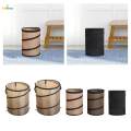 Folded Trash Bin Folding Durable Camping Trash Can for Garden Home Outdoor.