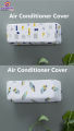 AC Cover Adjustable Washable Dustproof for Air Conditioner Cover 1.5/2 Ton (110x33x31 cm).