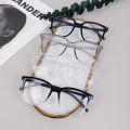 Gradient Transparent Computer Glasses Frame Women Men Anti Blue Light Round Eyewear Glasses Optical Eyeglasses.