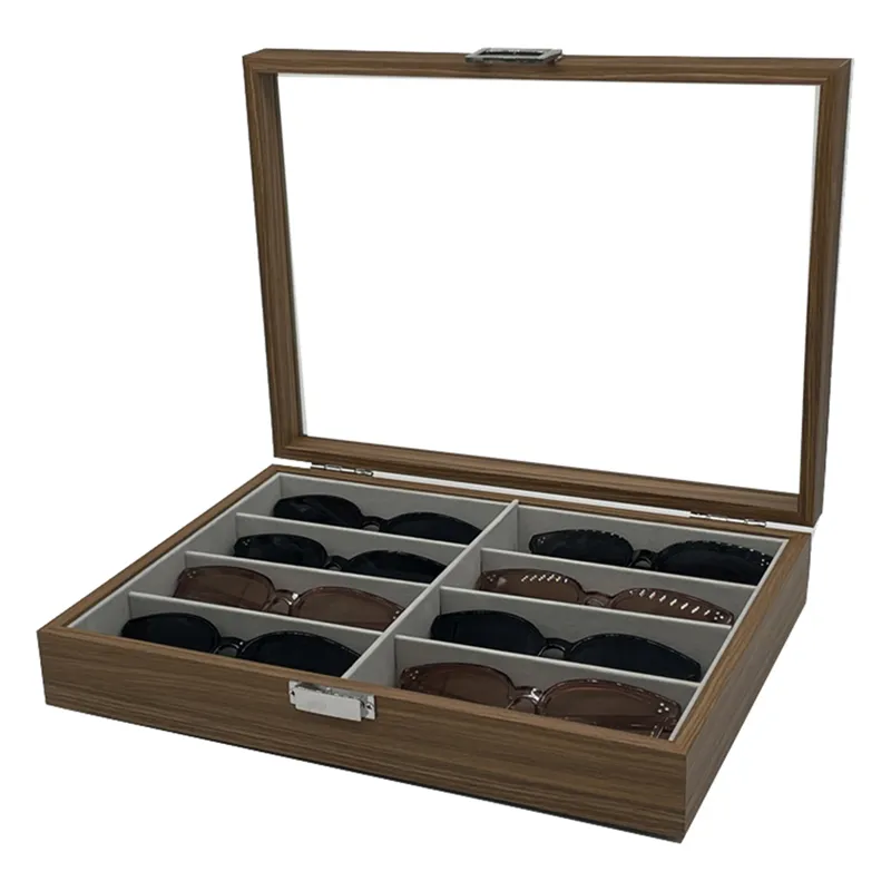 Piece Slots Storage Sunglasses Display Case Eyeglass Organizer