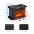 2X 1000W Electric Fireplace Heater with Remote Control Fireplace Electric Flame Decoration Portable Space Heater US Plug. 