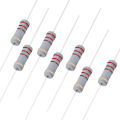 10Pcs 1Watt 100K Ohm Resistor 1W 100K Ohm Metal Film Resistor 100K Ohm 1 Watt Metal Oxide Film Resistor Axial Lead 100K Ohm ±5% Tolerance Passive Components. 