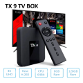 TX9 PRO TV Box 6K 8GB RAM 128GB Rom Android TV Box With 5GHz Dual Band Wi-Fi TV set up Box. 
