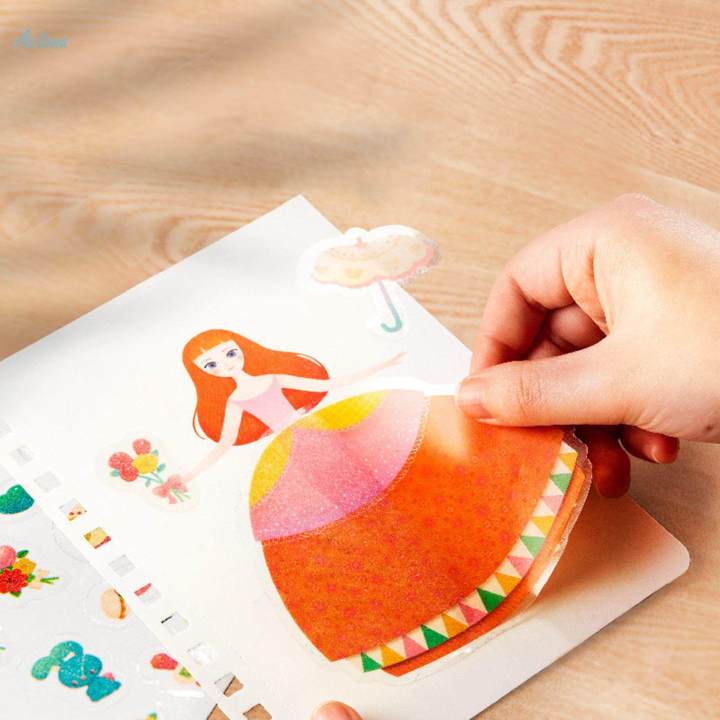 Dress%20up%20Sticker%20Book%20DIY%20Girls%20Create%20Designs%20Handcraft%20for%20Kids%20Ages%204+%20-%20Image%208