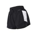 Vansydical Women Mesh Yoga Shorts Summer Running Shorts Pocket Quick Dry Gym Clothing Loose Wide Leg Fitness Shorts with Lining.