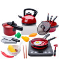 Kids live in a simulated kitchen, cut cut, fun toys girls cook, boys and girls baby cut fruits to cook set. 