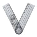 【100%-original】 3PCS 360 Degree 0-140mm Angle Medical Spinal Angle finder Goniometer Protractor Angle Ruler. 