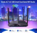 Tenda AC7 AC1200 Mbps Dual-band Wi-Fi 5 Router.
