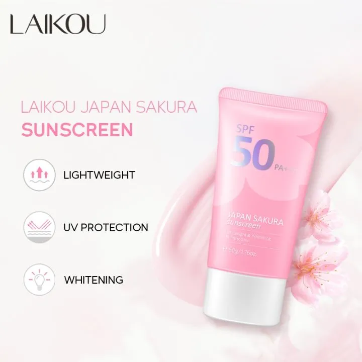 Laikou%20Japan%20Sakura%20Sunscreen%20%5BSPF50+PA+++%20%5D%2050g%20By%20NS%20Glamour%20Mart%20-%20Image%206