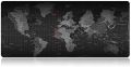 Office Mouse Pad - World Map - Gaming Large Mouse Pad - 11.8 inches X 27.5 inches. 