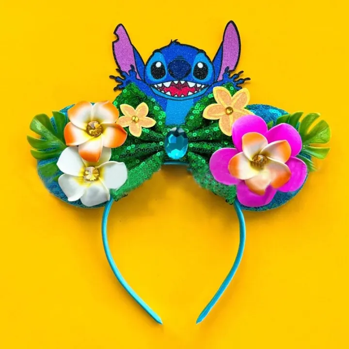 Disney%20Stitch%20Cartoon%20Headband%20Stretchy%20Girls%20Hair%20Accessories%20Anime%20Figure%20cosplay%20Hair%20band%20Children%20Birthday%20Party%20Gift%20toy%20-%20Image%202