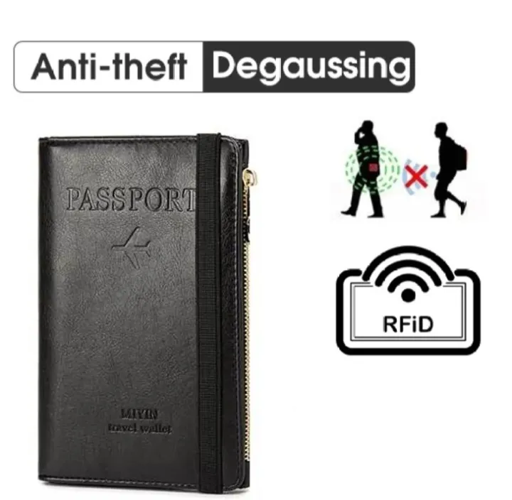 Passport%20Cover%20Artificial%20Leather%20Fashionable%20Passport%20Holder%20PU%20Leather%20Travel%20Bag%20Wallet%20Ticket%20Holder%20Organizer%20Case%20with%20Zipper%20-%20Image%202