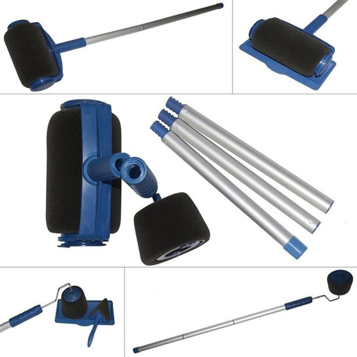 Migeet%208pcs%20Wall%20Painting%20Tools%20Set%20Paint%20Roller%20Runner%20Brush%20Handle%20Flocked%20Edger%20-%20Image%207