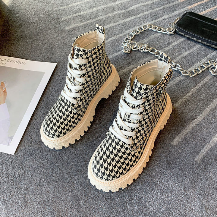 Women's%20Pocket%20Canvas%20Martin%20Boots2023Autumn%20Internet%20Hot%20Korean%20Style%20round%20Head%20Lace-up%20Platform%20All-Match%20British%20Style%20Booties%20-%20Image%206